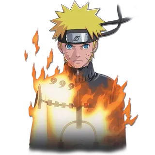 😤 Naruto naruto, anime, manga, character, ninja, cartoon telegram sticker