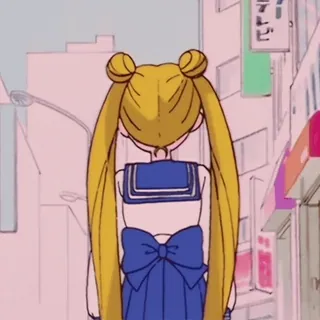 🌙 Sailor Moon Anime, Manga, Sailor, Maan, Meisje, Magie telegram sticker
