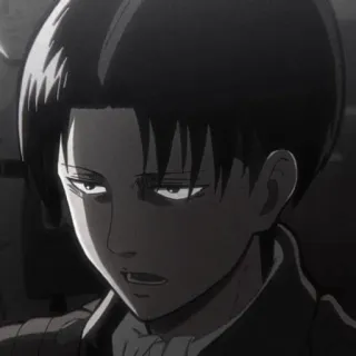 💣 Levi Ackerman Attack on Titan anime, Levi, Ackerman, Attack on Titan telegram sticker