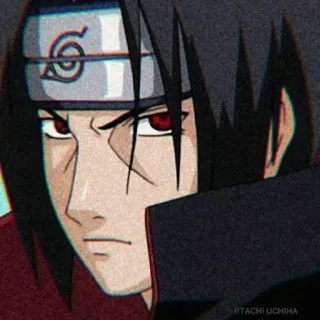 😠 Itachi Uchiha Naruto ITACHI UCHIHA anime, manga, naruto, uchiha, itachi, ninja, sharingan whatsapp sticker