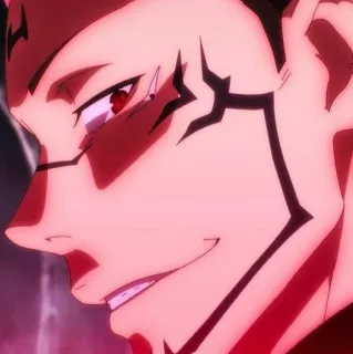 🎴 Ryomen Sukuna Jujutsu Kaisen Anime, Demon, Vloek, Jujutsu Kaisen, Sukuna telegram sticker
