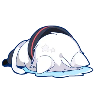 😭 gatto, sonno, animale, carino, triste telegram sticker