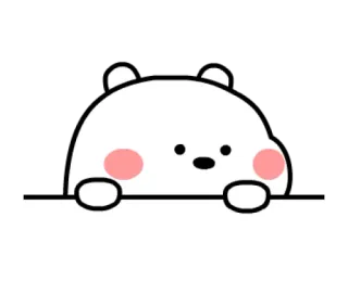 ✨ ours, animal, mignon, dessin animé, kawaii whatsapp sticker