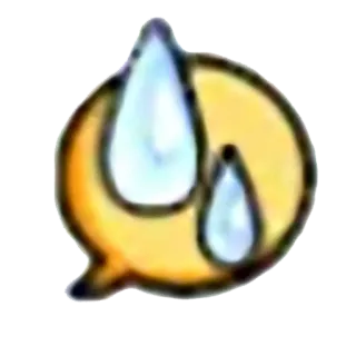 😅 Sudore, Goccioline, Emoji, Nervoso, Ansioso, Meme telegram sticker