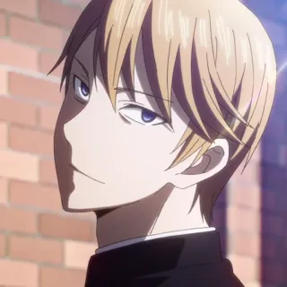 💛 Miyuki Shirogane Kaguya-sama: Love Is War Аниме, Персонаж, Кагуя-сама, Любовь это война, Миюки Широгане, Президент студсовета telegram sticker
