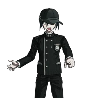 😠 Shuichi Saihara Danganronpa Аниме, Шуичи Саихара, Danganronpa, Персонаж, Манга telegram sticker
