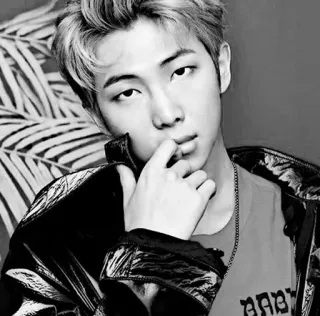 ⚪️ RM RM, BTS, kpop, singer, celebrity, music telegram sticker