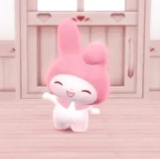 🦕 My Melody My Melody, Sanrio, fofo, kawaii, personagem, desenho animado whatsapp sticker