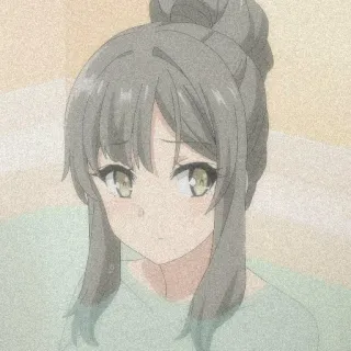 💌 Mai Sakurajima Rascal Does Not Dream of Bunny Girl Senpai Anime, Garota, Sakurajima, Mai, Bunny Girl Senpai telegram sticker