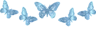 🍀 vlinder, blauw, glanzend, glitter, insecten telegram sticker