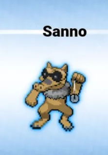 🆘 Sanno monster, makhluk, binatang, karakter game telegram sticker