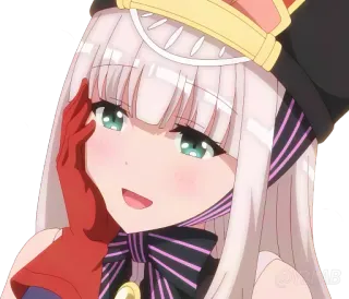 🥰 Anime, Meisje, Schattig, Personage, Illustratie, Portret, Vrouwelijk telegram sticker