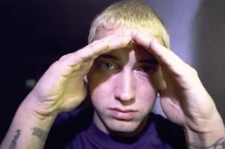 😐 Eminem Eminem, 说唱歌手, 音乐, 名人, 音乐家 telegram sticker