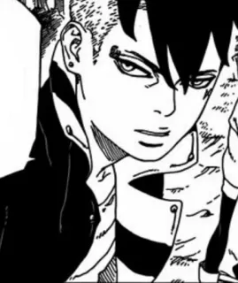 🪐 Kawaki Boruto 动漫, 漫画, 博人传, 川木, 忍者 telegram sticker