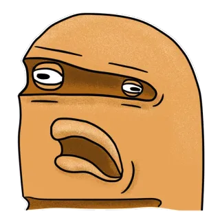🤔 Meme, Gezicht, Uitdrukking, Grappig, Internet, Dwaas telegram sticker