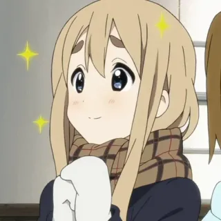 🥄 Mugi Kotobuki K-On! Аниме, K-On, Муги, Котобуки, Милый, Девушка, Блеск telegram sticker