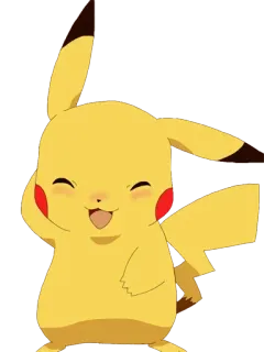😅 Pikachu Pikachu, Pokémon, Dibujos animados, Anime, Lindo, Sonriendo whatsapp sticker