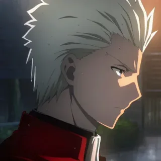 😠 Archer Fate/stay night Anime, Cung thủ, Fate, Nhân vật, Manga telegram sticker