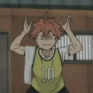 🌌 Hinata Shoyo Haikyuu!! anime, haikyuu, hinata, shoyo, manga, sports, volleyball telegram sticker