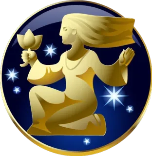 ♍️ Дева, Астрология, Зодиак, Созвездие, Звезды, Гороскоп whatsapp sticker