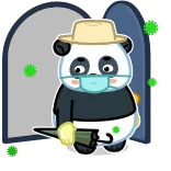 Panda Emic telegram stickers
