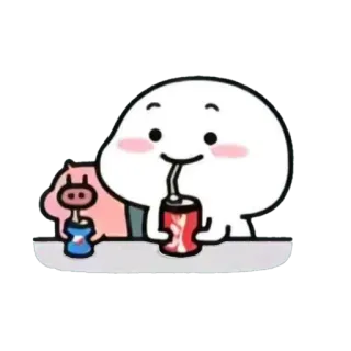 🪃 Hoạt hình, Dễ thương, Uống, Soda, Đáng yêu telegram sticker