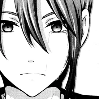 😢 Anime, Manga, Triste, Llorando telegram sticker