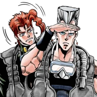 Jojo manga pack :: @fStikBot telegram stickers