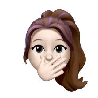 apple memoji by : @wichies on telegram whatsapp stickers