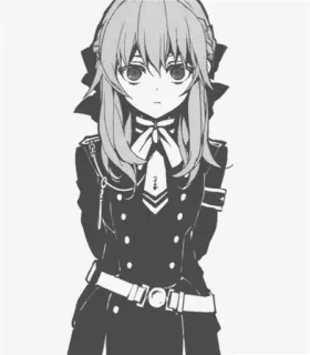 😐 Anime, Manga, Charakter, Uniform, Militär telegram sticker