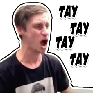😱 TAY telegram sticker