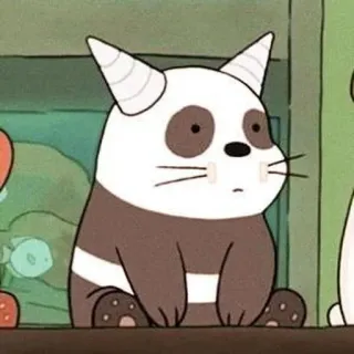 💈 Panda We Bare Bears Dessin animé, Panda, We Bare Bears, Mignon, Animal, Autocollant telegram sticker
