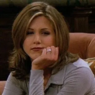 🦞 Rachel Green Friends série télé, sitcom, années 90, rachel, friends telegram sticker