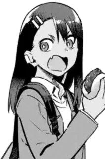 ◾️ Nagatoro Don't Toy with Me, Miss Nagatoro Anime, Manga, Nagatoro, Niedlich, Schulmädchen telegram sticker