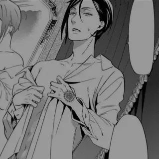 🩹 Sebastian Michaelis Black Butler Anime, Manga, Sebastian Michaelis, Black Butler, Charakter telegram sticker