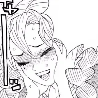 💗 Mitsuri Kanroji Demon Slayer Anime, Manga, Demon Slayer, Mitsuri Kanroji, Pilastro dell'Amore, Personaggio, Fan art whatsapp sticker