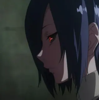 🪁 Touka Kirishima Tokyo Ghoul อนิเมะ, Tokyo Ghoul, โทวกะ, คิริชิมะ, ตัวละคร telegram sticker