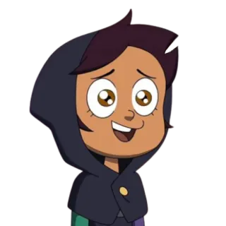 😯 Luz Noceda The Owl House dibujos animados, animado, bruja, Disney, lindo telegram sticker