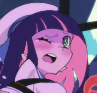 😵‍💫 Stocking Anarchy Panty & Stocking with Garterbelt Anime, Desenho animado, Garota, Personagem, Stocking Anarchy telegram sticker