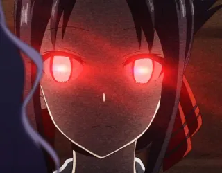 ❤️ Kaguya Shinomiya Kaguya-sama: Love Is War Anime, Mangá, Kaguya, Love is War, Olhos vermelhos telegram sticker