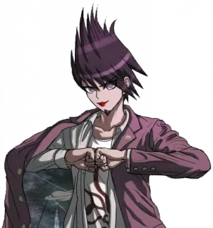 👄 Kaito Momota Danganronpa V3: Killing Harmony Anime, Personnage, Danganronpa, Kaito Momota, Cheveux violets, Jeu vidéo telegram sticker