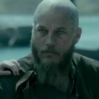 ⚔ Ragnar Lothbrok Vikings Викинги, Рагнар, Рагнар Лодброк, Сериал whatsapp sticker