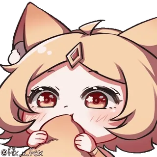 😀 Kirara Genshin Impact telegram sticker