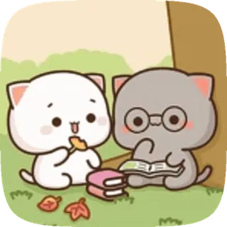PEACH GOMA GIF :: @fStikBot whatsapp stickers