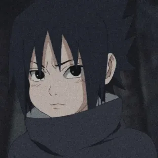 🤨 Sasuke Naruto anime, manga, sasuke, naruto, character, uchiha telegram sticker