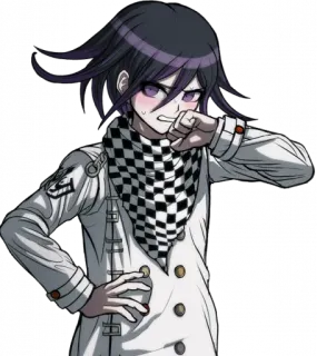 🥴 Kokichi Oma Danganronpa V3: Killing Harmony Anime, Mangá, Danganronpa, Kokichi, Personagem telegram sticker