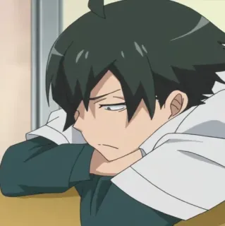 🕸 Hachiman Hikigaya My Teen Romantic Comedy SNAFU Anime, Personagem, Oregairu, Hachiman Hikigaya telegram sticker