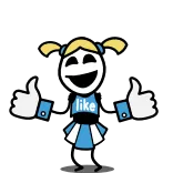 👍 like thumbs up, positive, cheerleader, like, approval, agreement whatsapp sticker