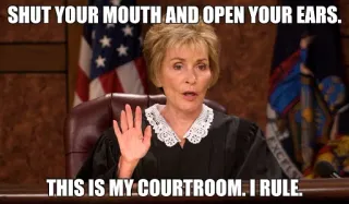 Judge Judy telegram stickers