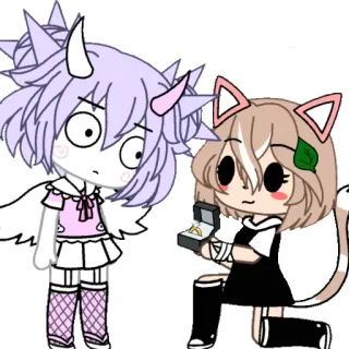 Дашка Милашка telegram stickers
